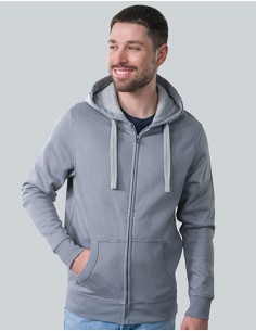 H-701-Mens Hooded Jacket 2